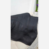 روسری نخی مشکی مجلسی طرح 2