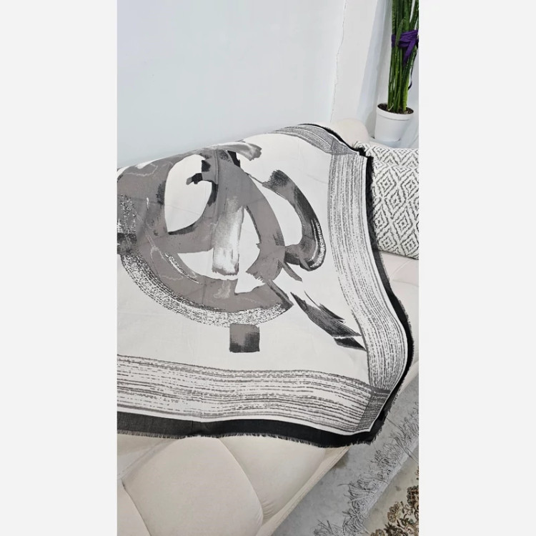 روسری نخی مودال ریشه پرزی بسیار زیبا
