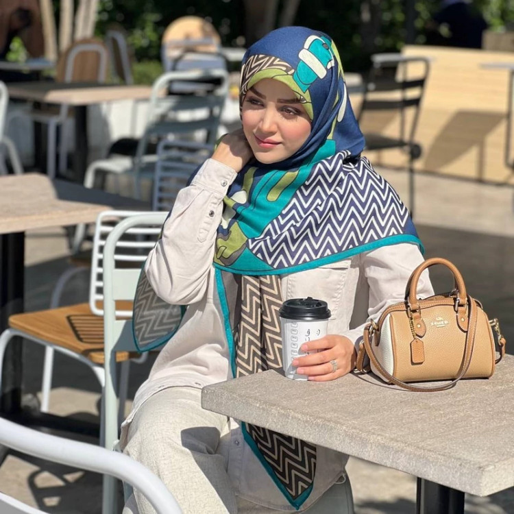 روسری نخی زیبا