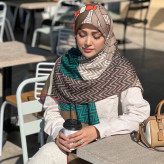 روسری نخی زیبا