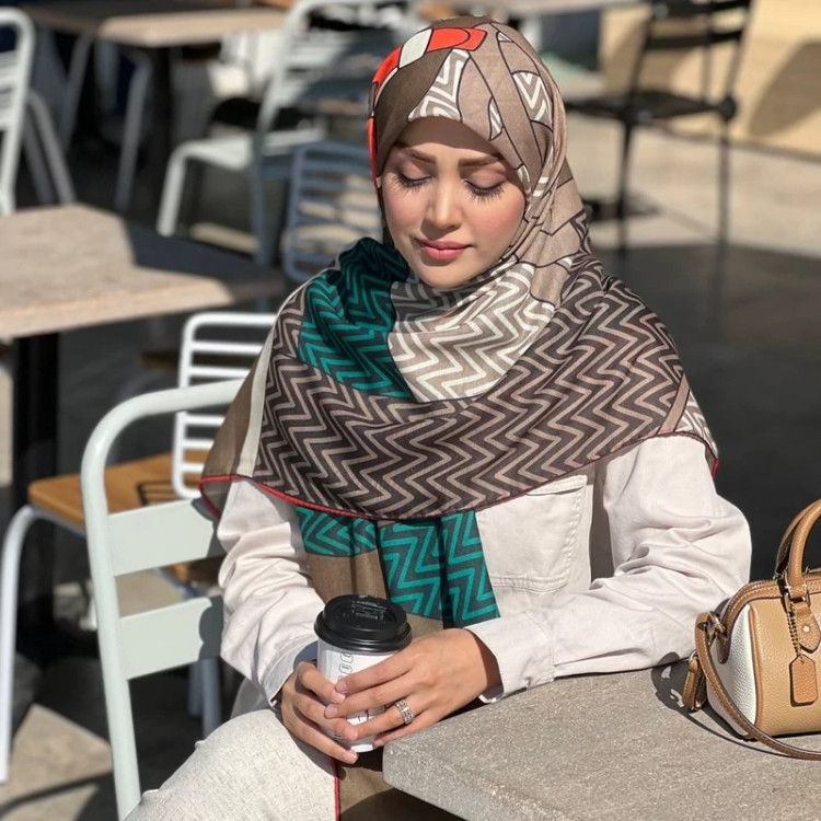 روسری نخی زیبا