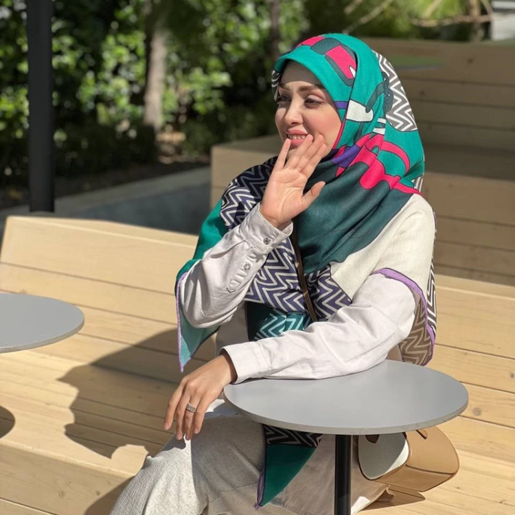 روسری نخی زیبا